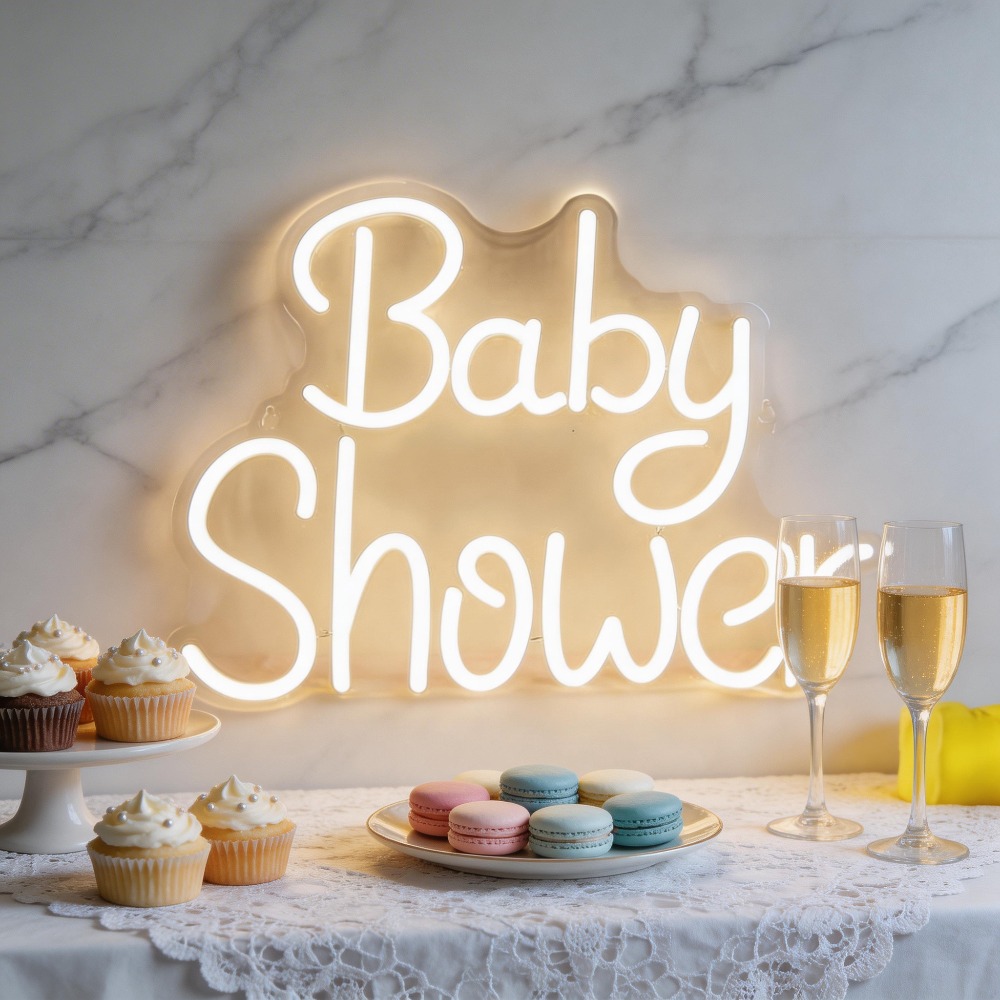 Letreiros de Neon LED para Chá - Baby Nursery Wall Lights avaliação e preço