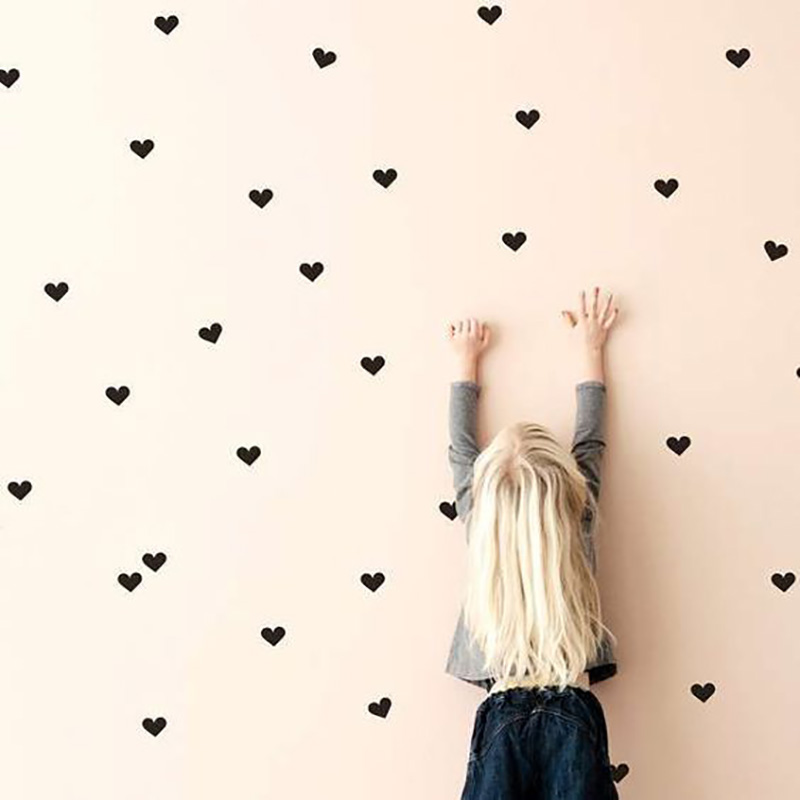 Coração adesivos decorativos p - Baby Girl Nursery Quotes avaliação e preço